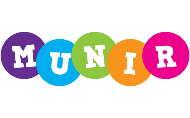 Munir happy logo