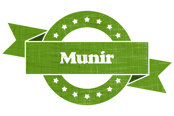 Munir natural logo