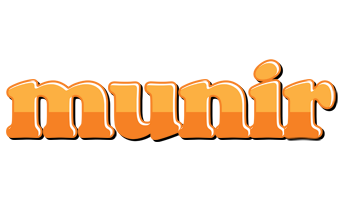 Munir orange logo