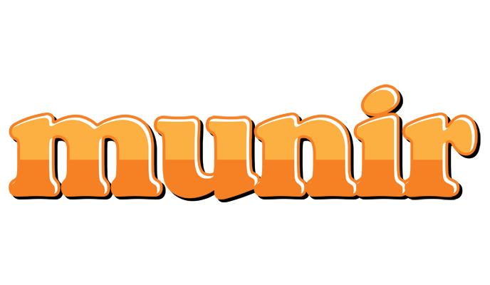 Munir orange logo