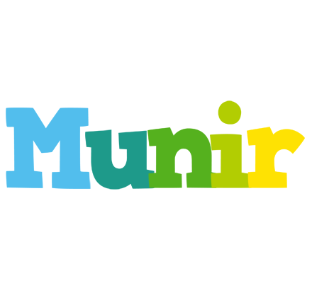 Munir rainbows logo