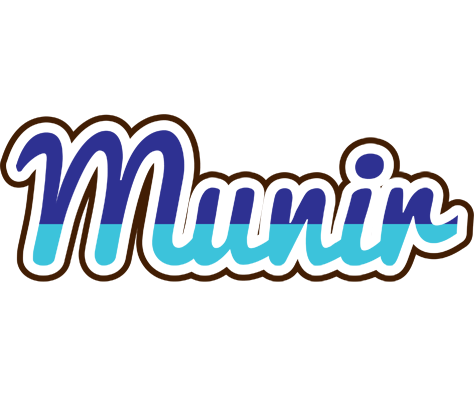 Munir raining logo