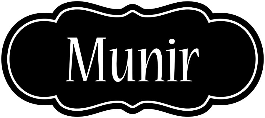 Munir welcome logo