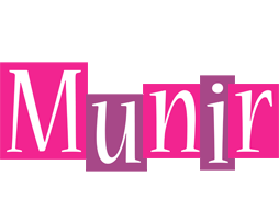 Munir whine logo