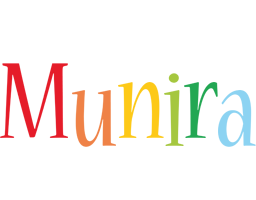 Munira birthday logo