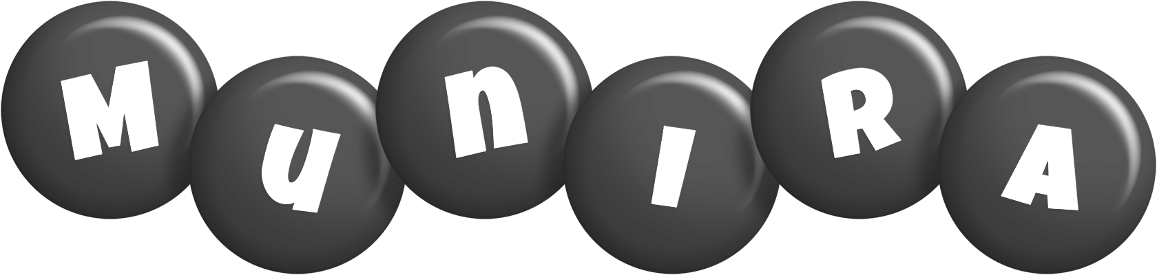 Munira candy-black logo