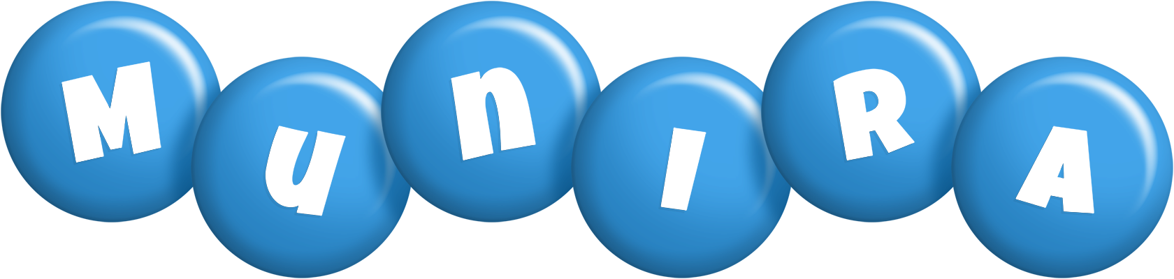 Munira candy-blue logo