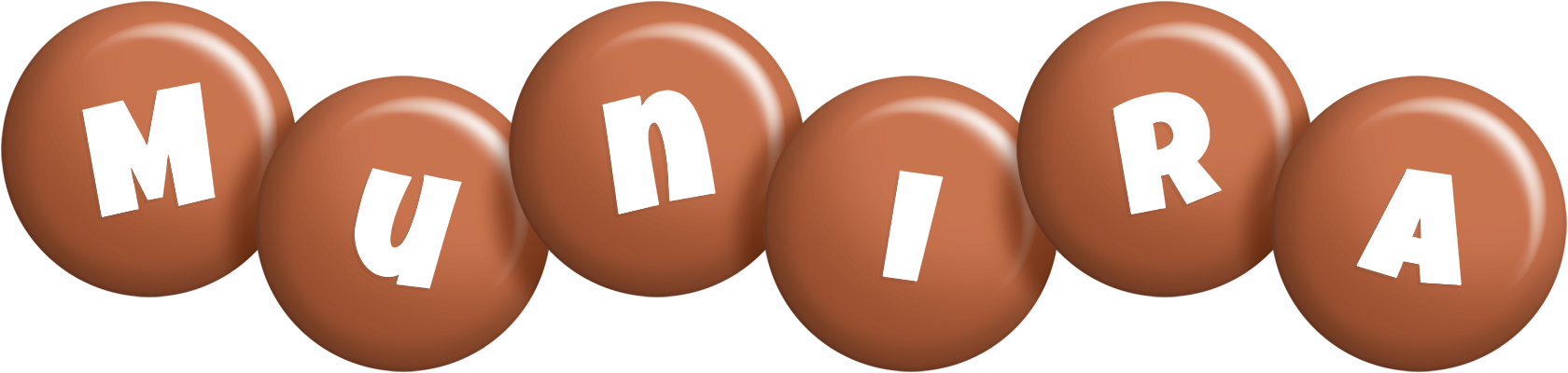 Munira candy-brown logo