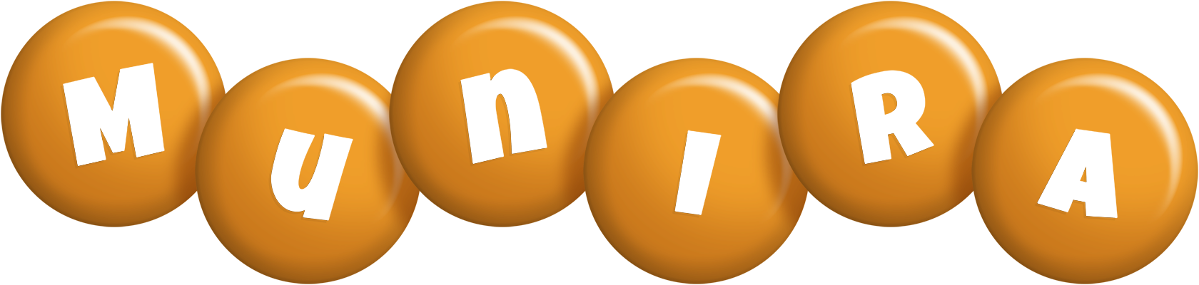 Munira candy-orange logo
