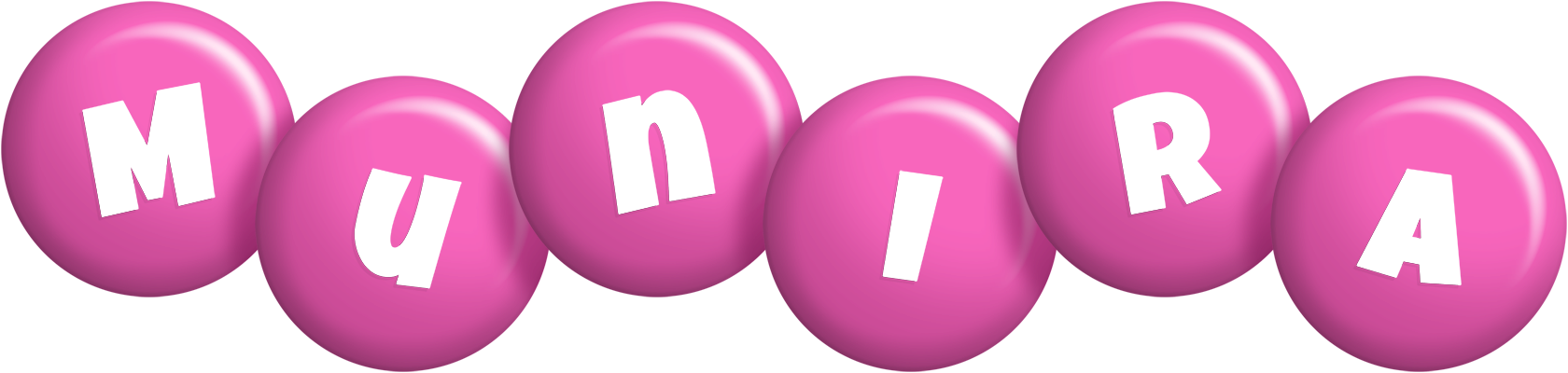Munira candy-pink logo