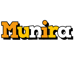 Munira cartoon logo