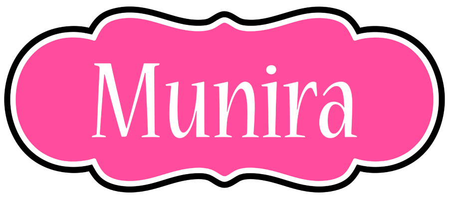 Munira invitation logo