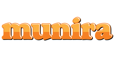 Munira orange logo