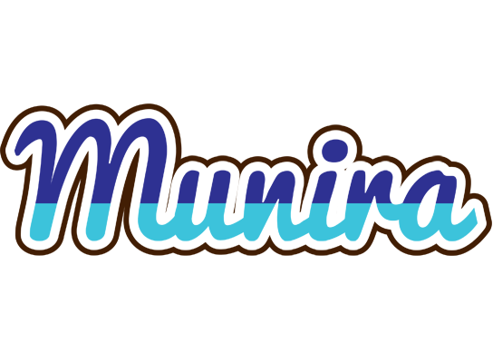 Munira raining logo