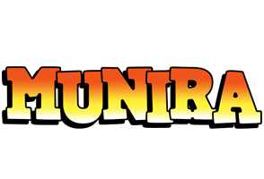 Munira sunset logo