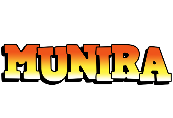 Munira sunset logo
