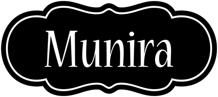 Munira welcome logo