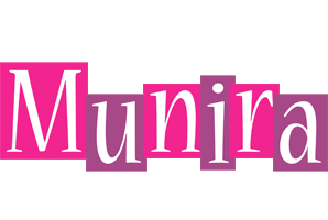 Munira whine logo