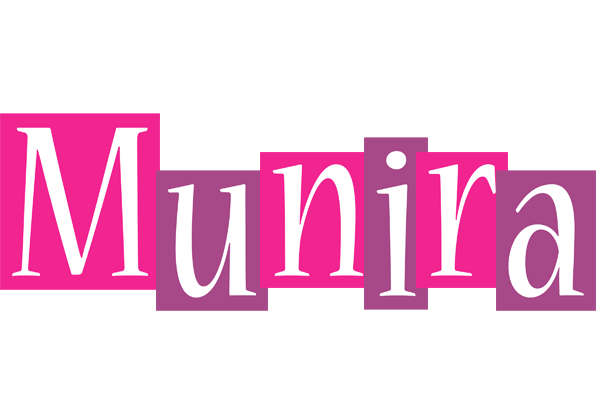 Munira whine logo