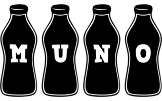 Muno bottle logo