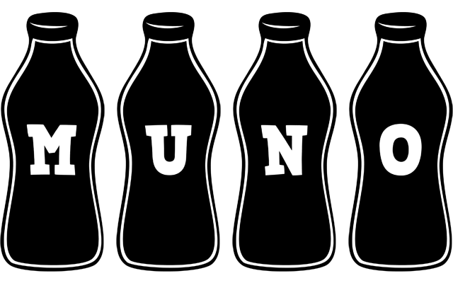 Muno bottle logo