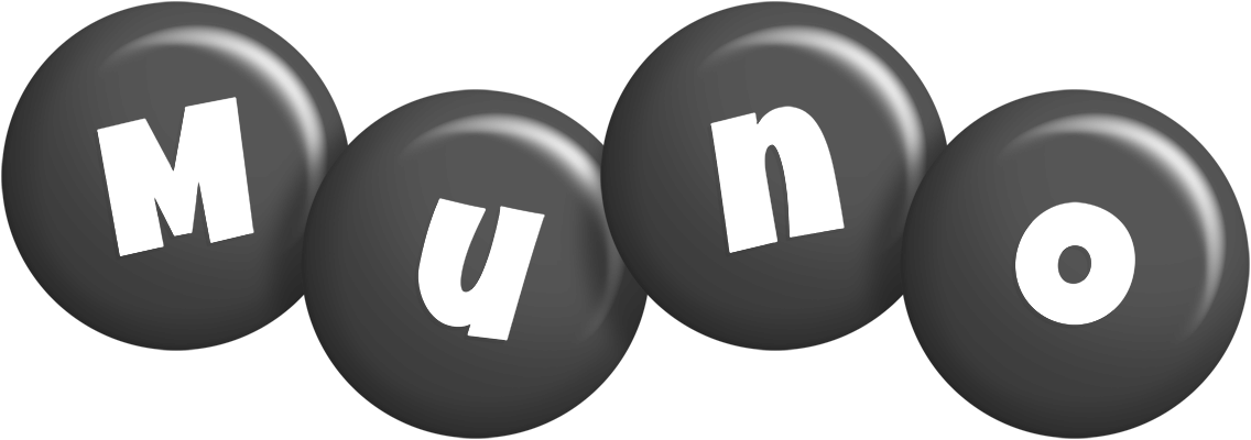 Muno candy-black logo