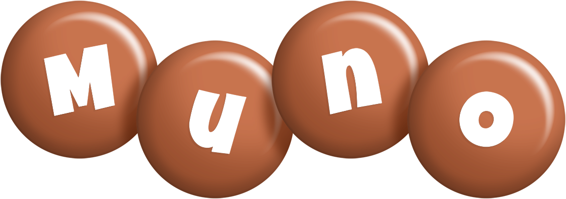 Muno candy-brown logo