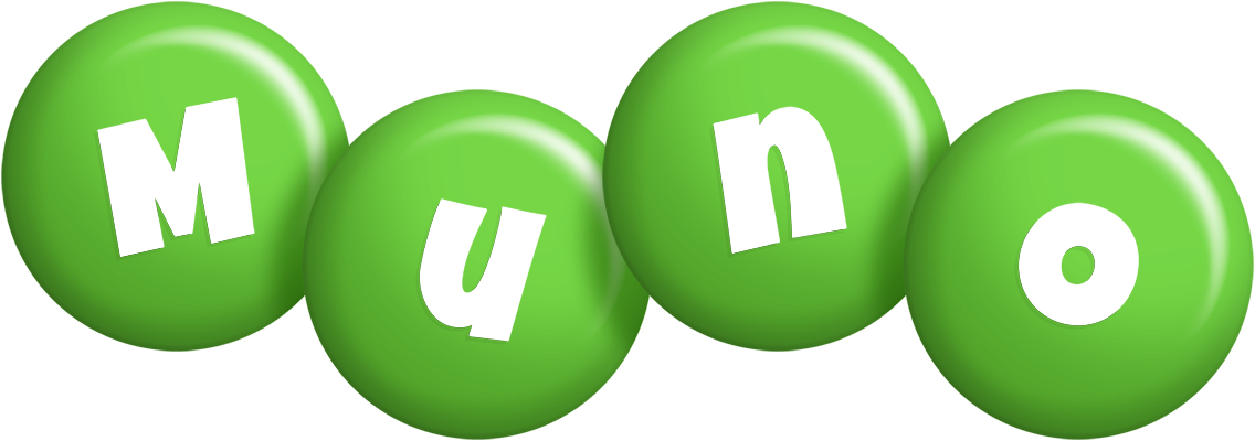 Muno candy-green logo