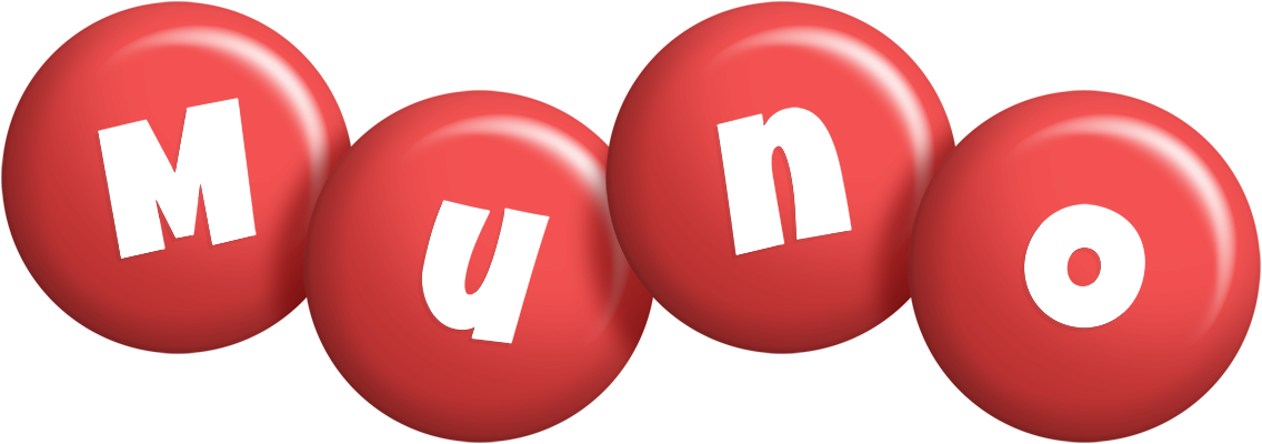 Muno candy-red logo