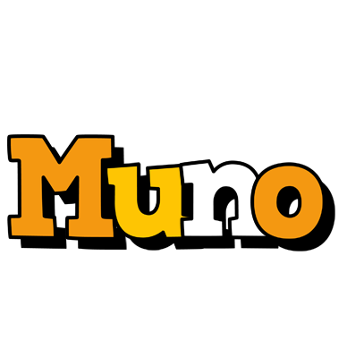 Muno cartoon logo