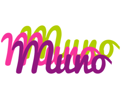 Muno flowers logo