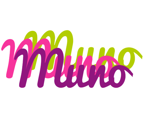 Muno flowers logo