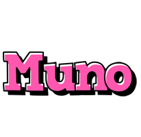 Muno girlish logo