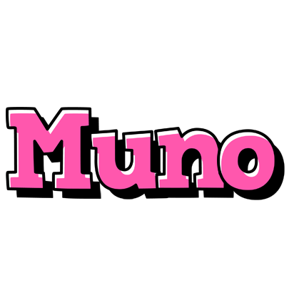 Muno girlish logo