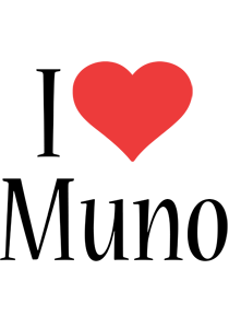 Muno i-love logo