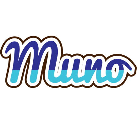 Muno raining logo
