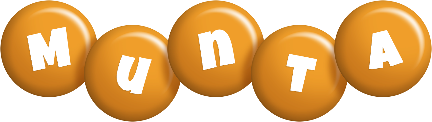 Munta candy-orange logo