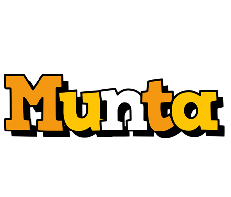 Munta cartoon logo