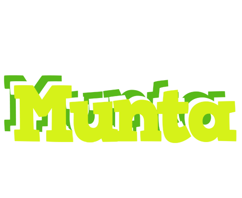 Munta citrus logo