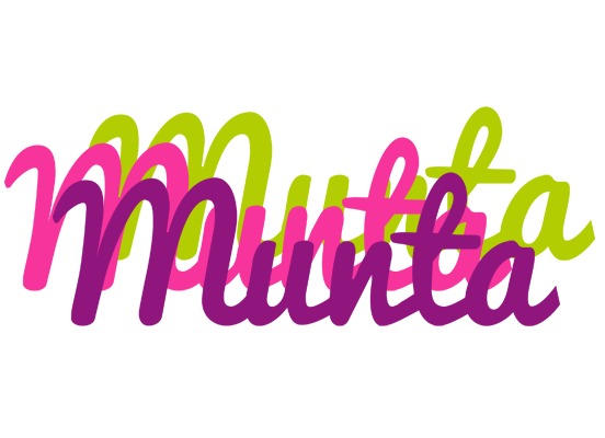 Munta flowers logo