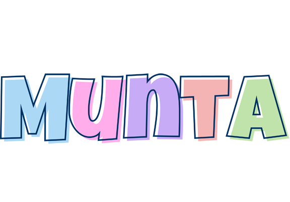 Munta pastel logo