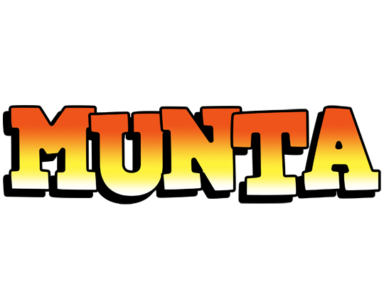 Munta sunset logo