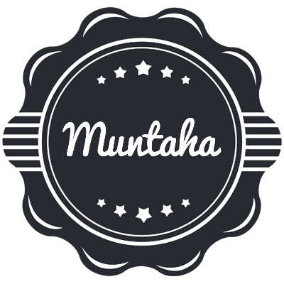 Muntaha badge logo
