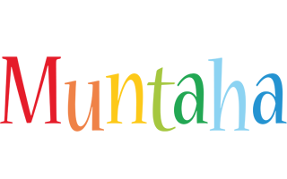 Muntaha birthday logo