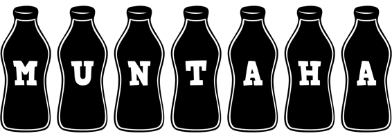 Muntaha bottle logo