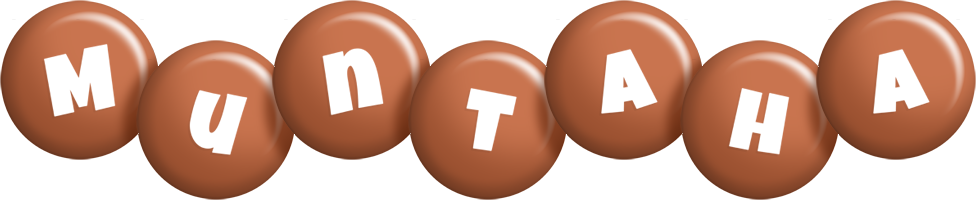 Muntaha candy-brown logo