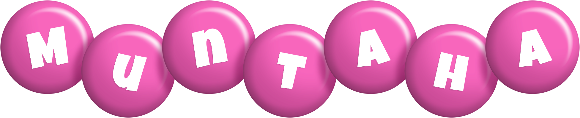 Muntaha candy-pink logo