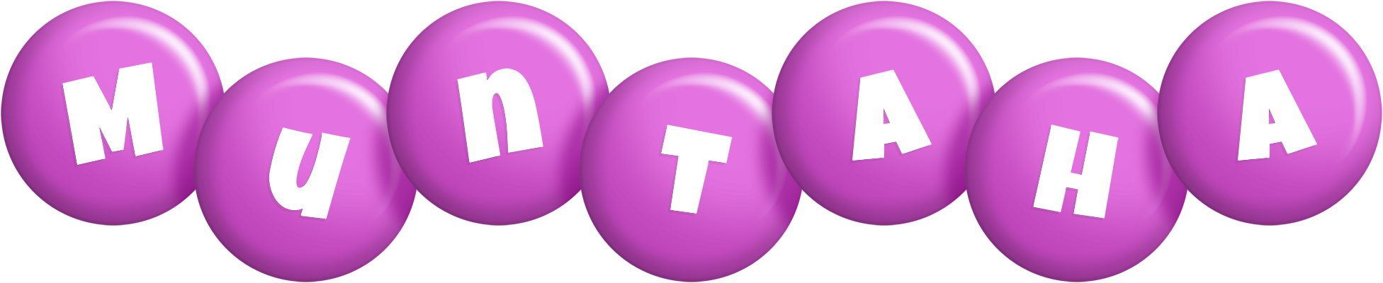 Muntaha candy-purple logo