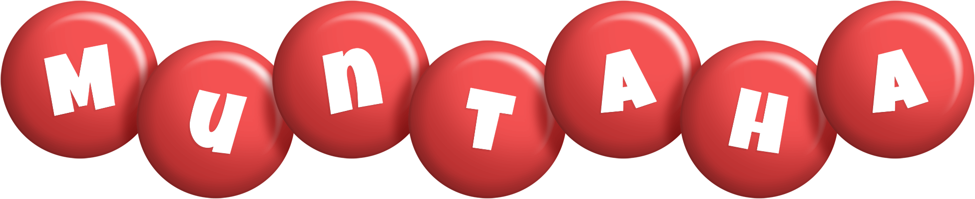 Muntaha candy-red logo