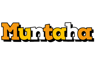 Muntaha cartoon logo